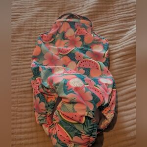 EUC Green Sprouts Swimsuit With Diaper